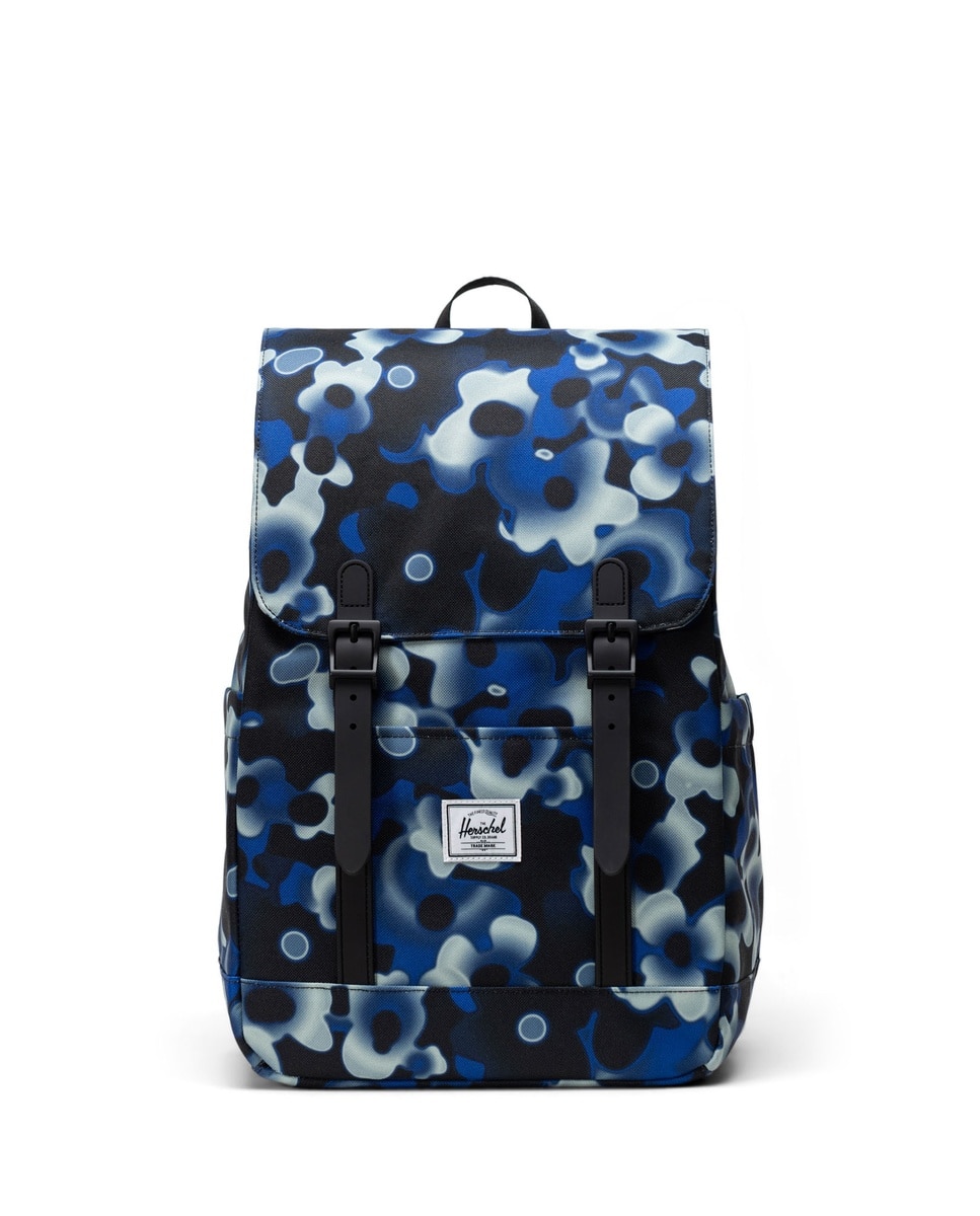 Mochila Retreat Small Supply negro - Herschel - Azul claro Azul claro-1