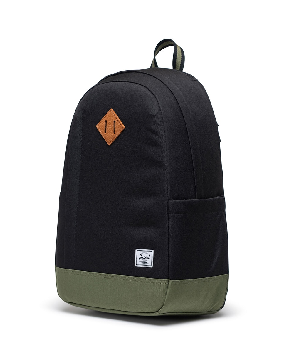 Mochila unisex herschel reciclada en tejido de 26 l - Negro Negro-2