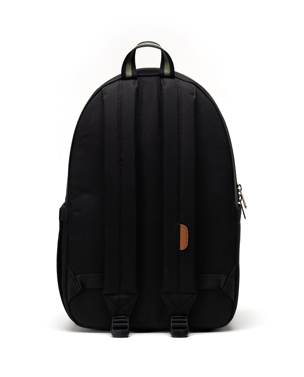 Mochila unisex herschel reciclada en tejido de 22 l con cremallera - Negro Negro-4
