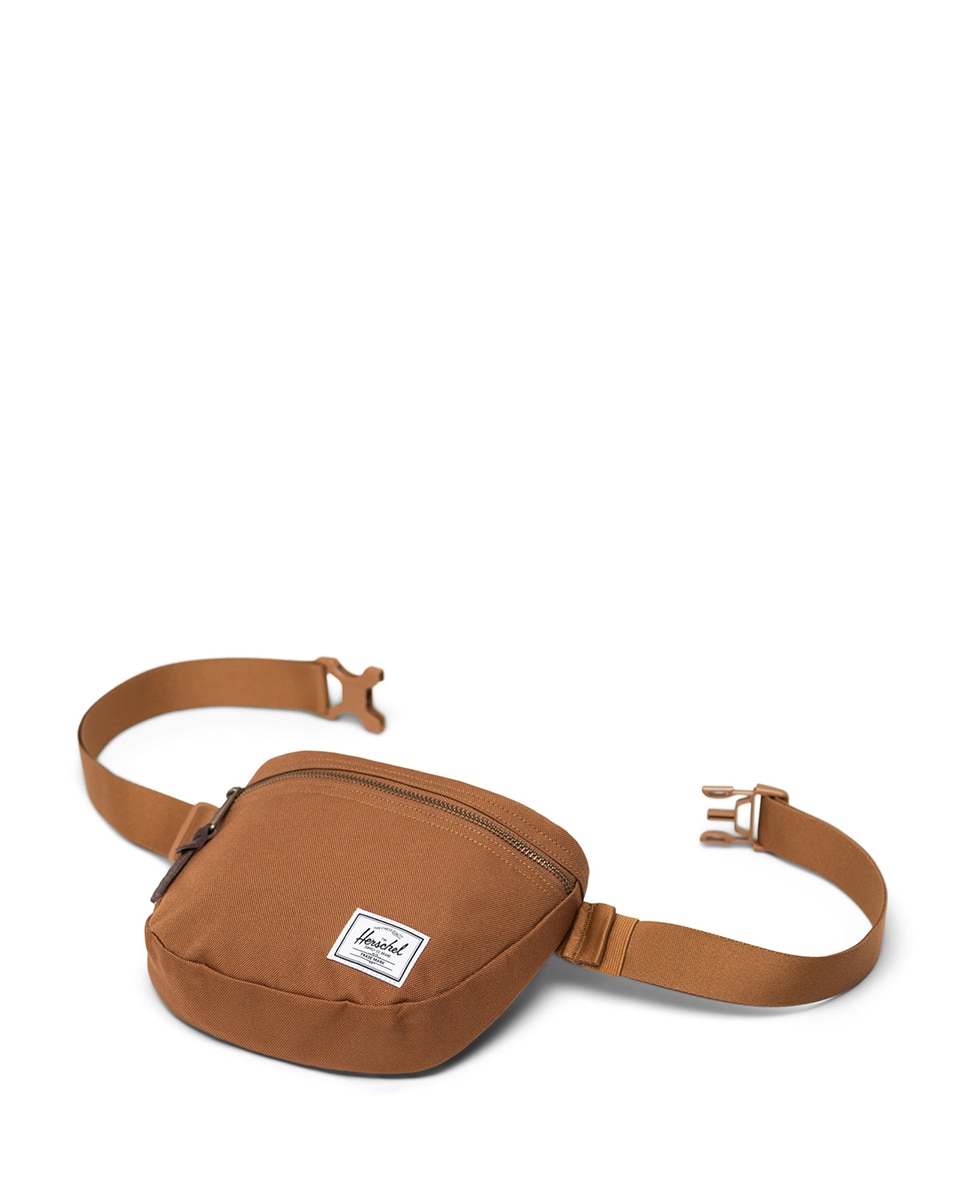 Riñonera unisex herschel reciclada en tejido de 2 l con cremallera - Marrón claro Marrón claro-3