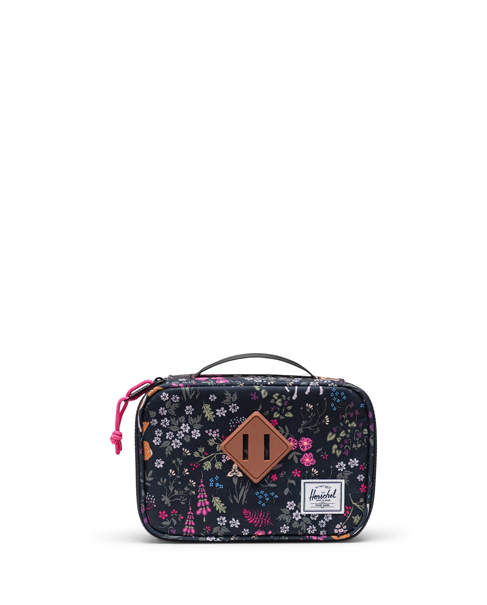 Estuche ecológico unisex herschel cuadrado en tejido - Negro Negro-1