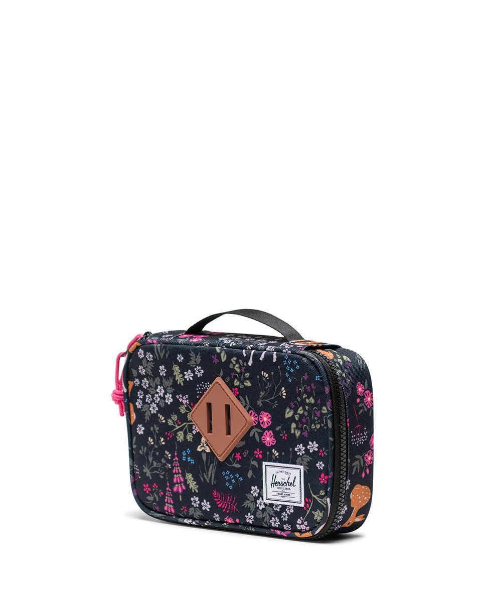 Estuche ecológico unisex herschel cuadrado en tejido - Negro Negro-2