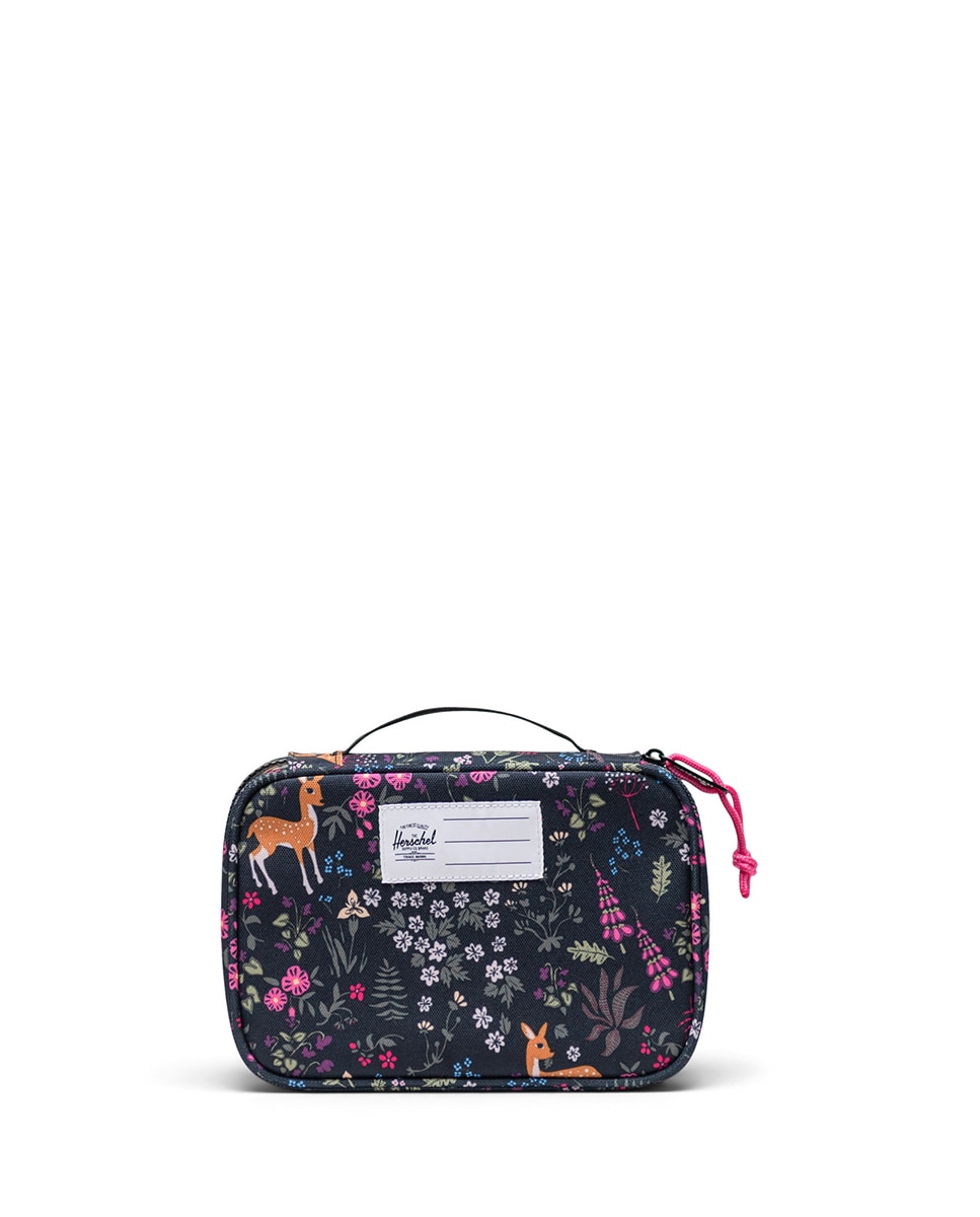 Estuche ecológico unisex herschel cuadrado en tejido - Negro Negro-4