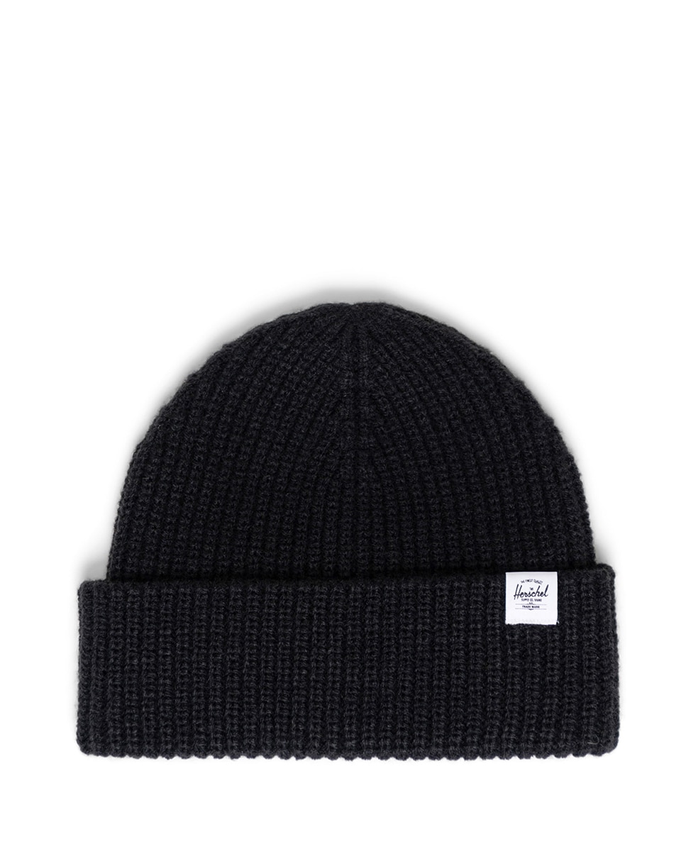 Gorro unisex de punto - Herschel - Negro Negro-1