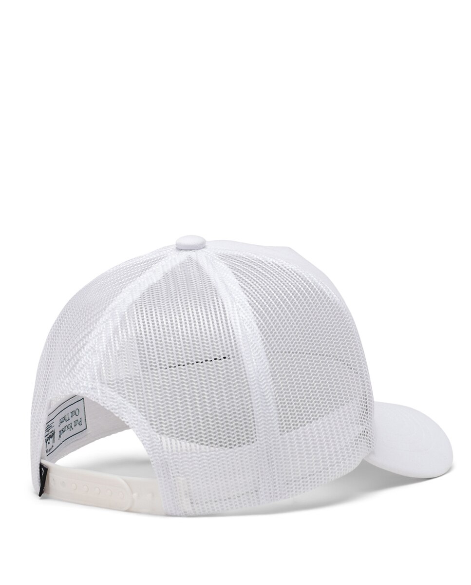 Gorra unisex herschel con rejilla de copa alta - Blanco Blanco-3