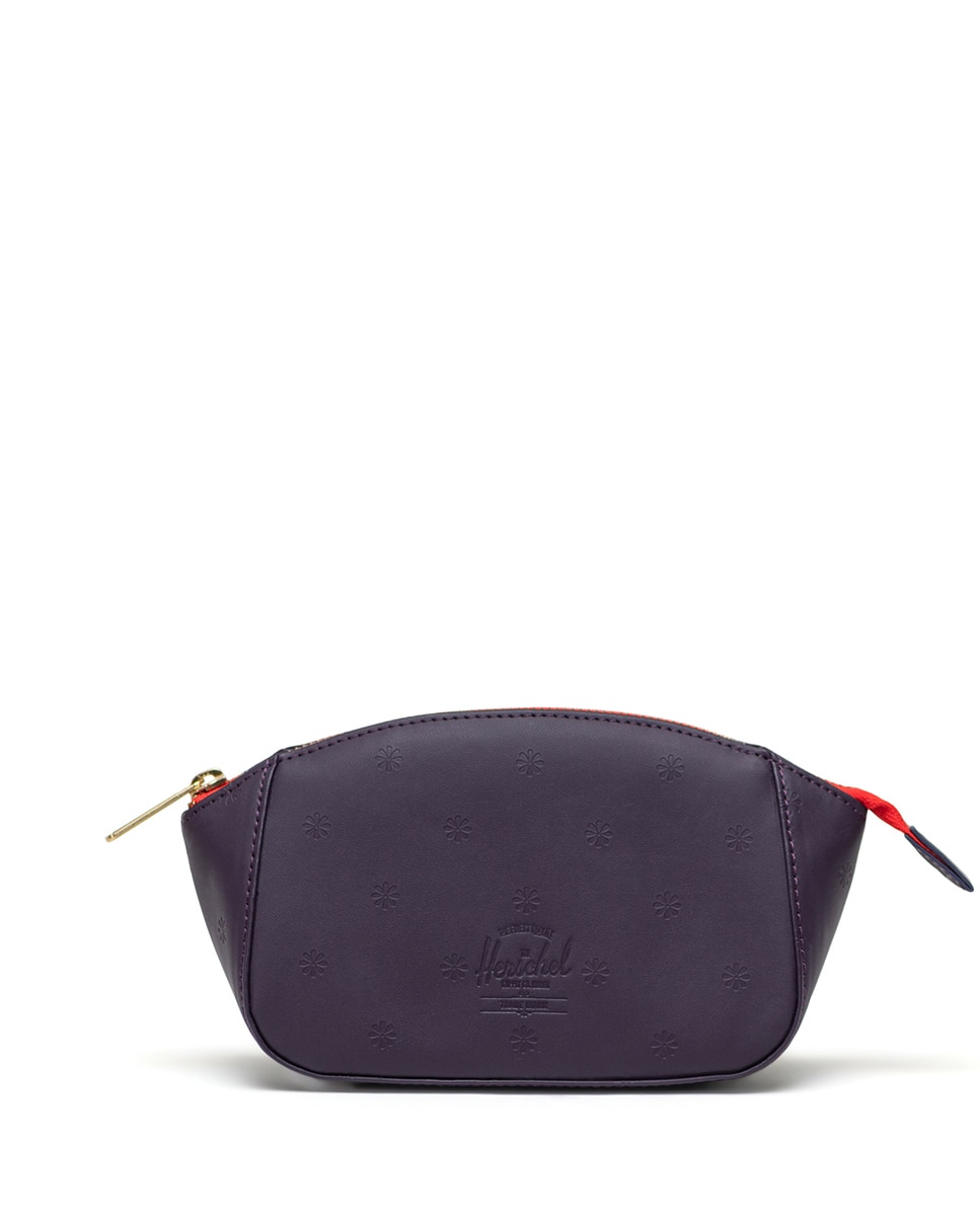 Neceser mujer herschel en piel vegana de 1 l con cremallera - Lila Lila-1
