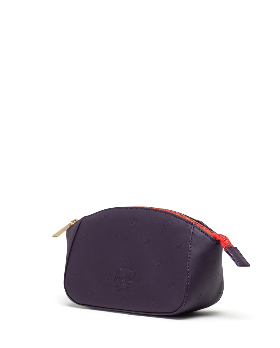 Neceser mujer herschel en piel vegana de 1 l con cremallera - Lila Lila-2
