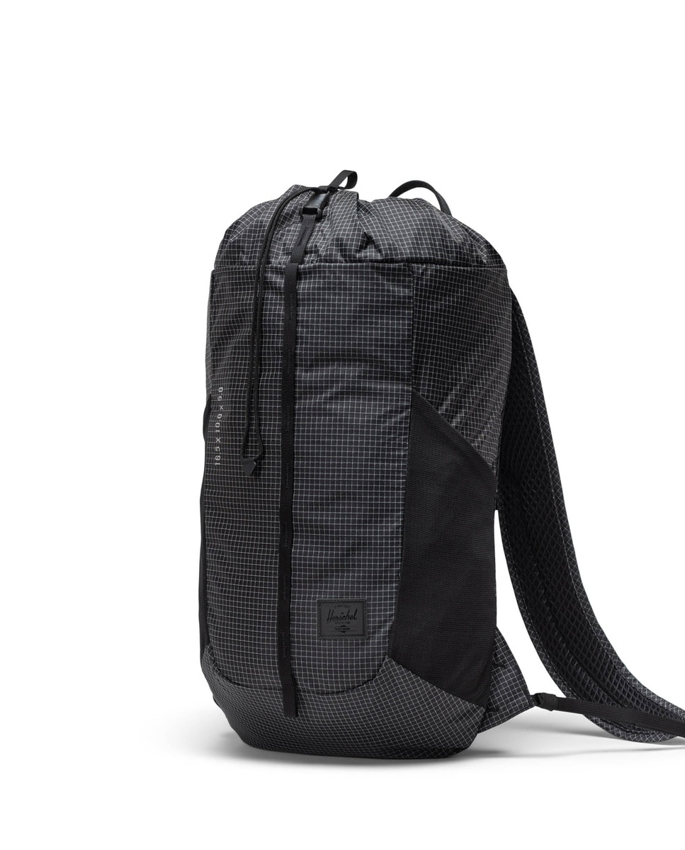 Mochila unisex herschel ecológica ultraligera de 14 l - Negro / Blanco Negro / Blanco-3