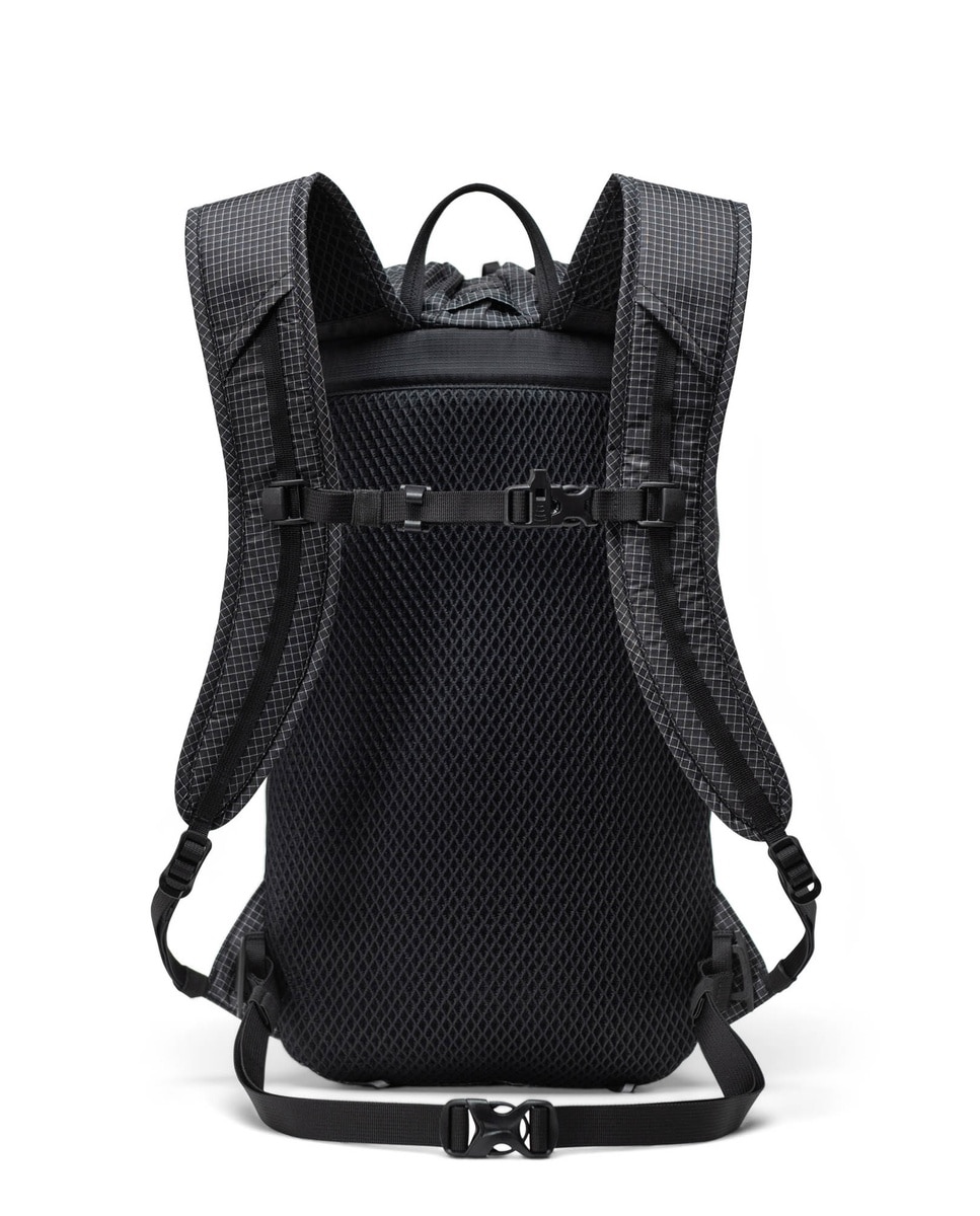 Mochila unisex herschel ecológica ultraligera de 14 l - Negro / Blanco Negro / Blanco-2
