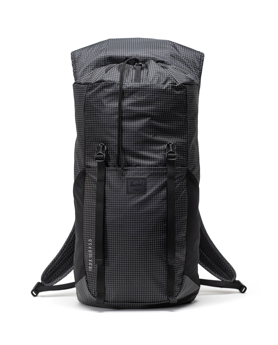 Mochila unisex herschel ecológica ultraligera de 22 l - Negro / Blanco Negro / Blanco-2