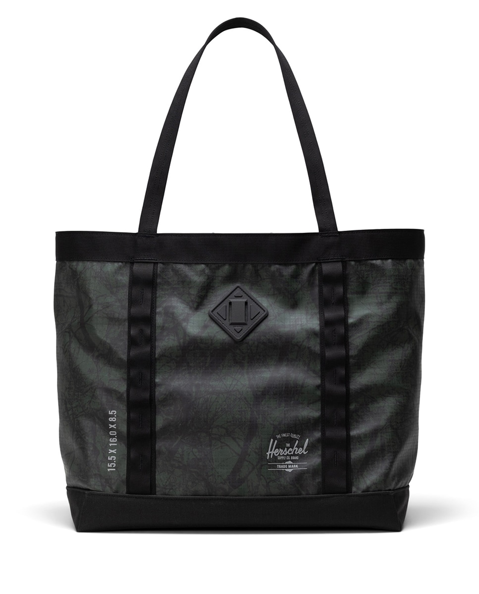 Bolso shopper unisex herschel ecológico de 33 l superresistente - Verde oscuro Verde oscuro-1