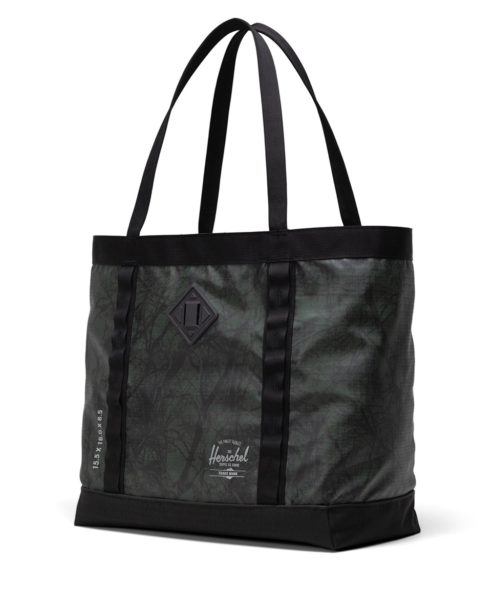 Bolso shopper unisex herschel ecológico de 33 l superresistente - Verde oscuro Verde oscuro-2