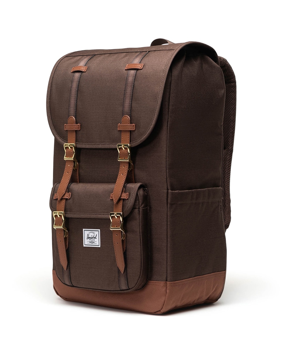 Mochila unisex herschel ecológica en tejido de 30 l con funda para portátil - Marrón claro Marrón claro-3