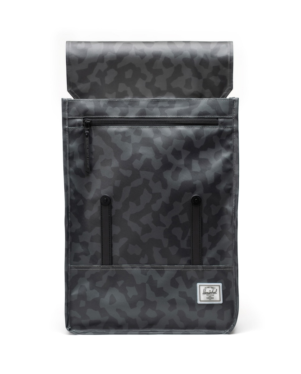 Mochila unisex herschel ecológica 17 l en material impermeable - Gris / Negro Gris / Negro-2