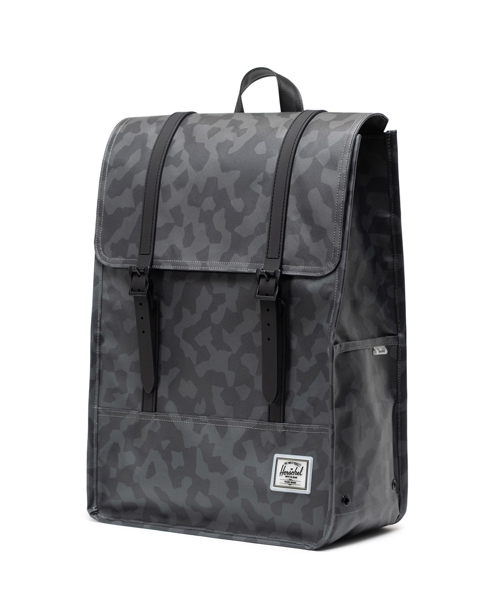Mochila unisex herschel ecológica 17 l en material impermeable - Gris / Negro Gris / Negro-3