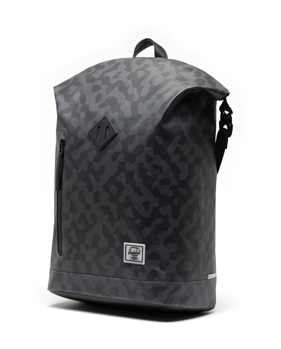 Mochila unisex herschel ecológica de 23 l en material impermeable - Gris / Negro Gris / Negro-3