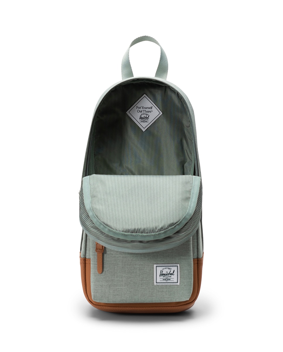Bandoleras unisex herschel ecológica de 8 l en tejido - Verde claro Verde claro-2