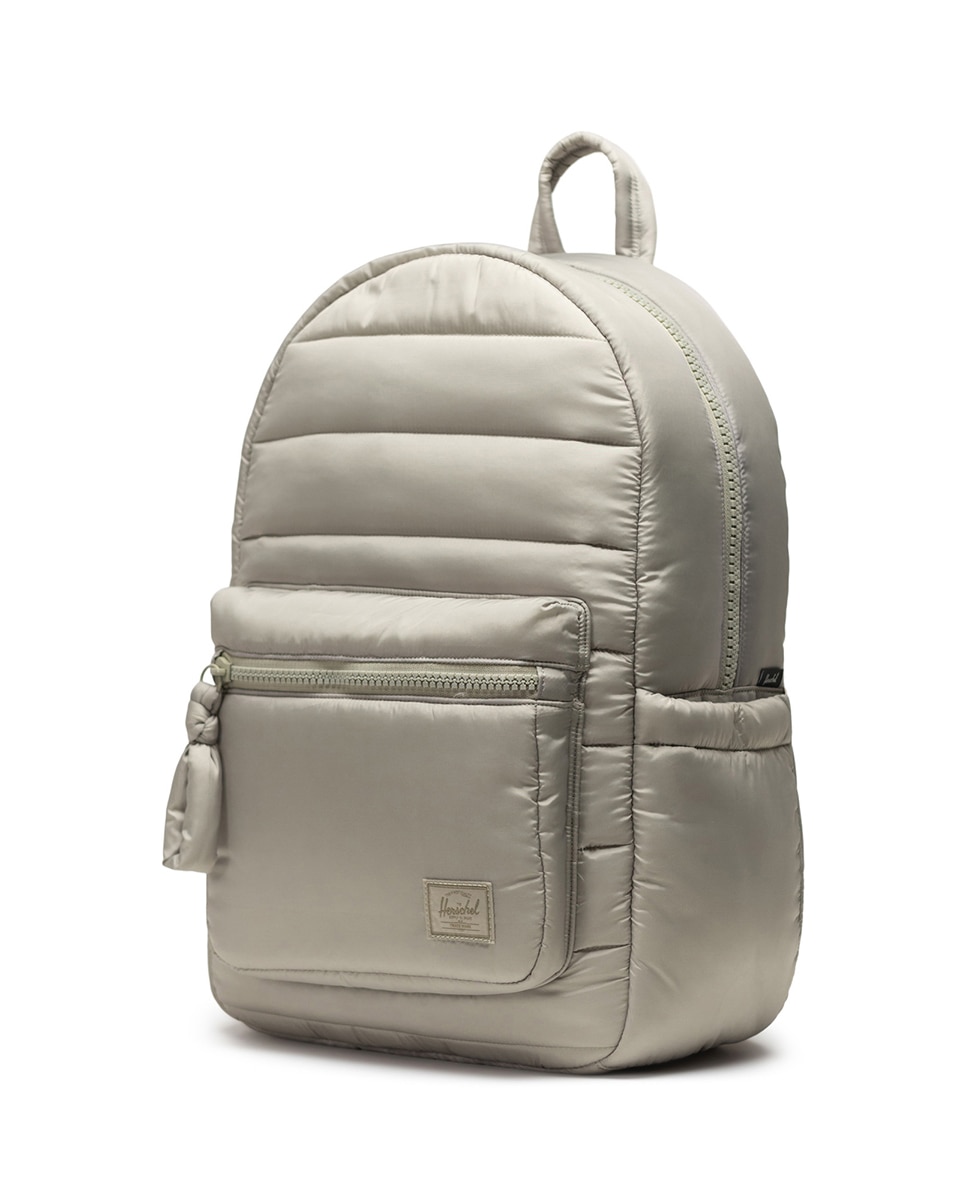 Mochila mujer herschel ecológica en tejido acolchado 22 l con cremallera - Beige Beige-2
