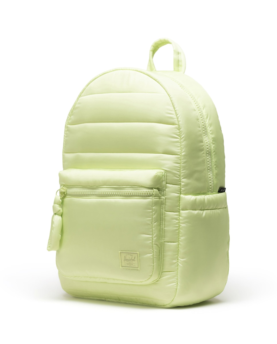 Mochila mujer herschel ecológica en tejido acolchado 22 l con cremallera - Amarillo Amarillo-3