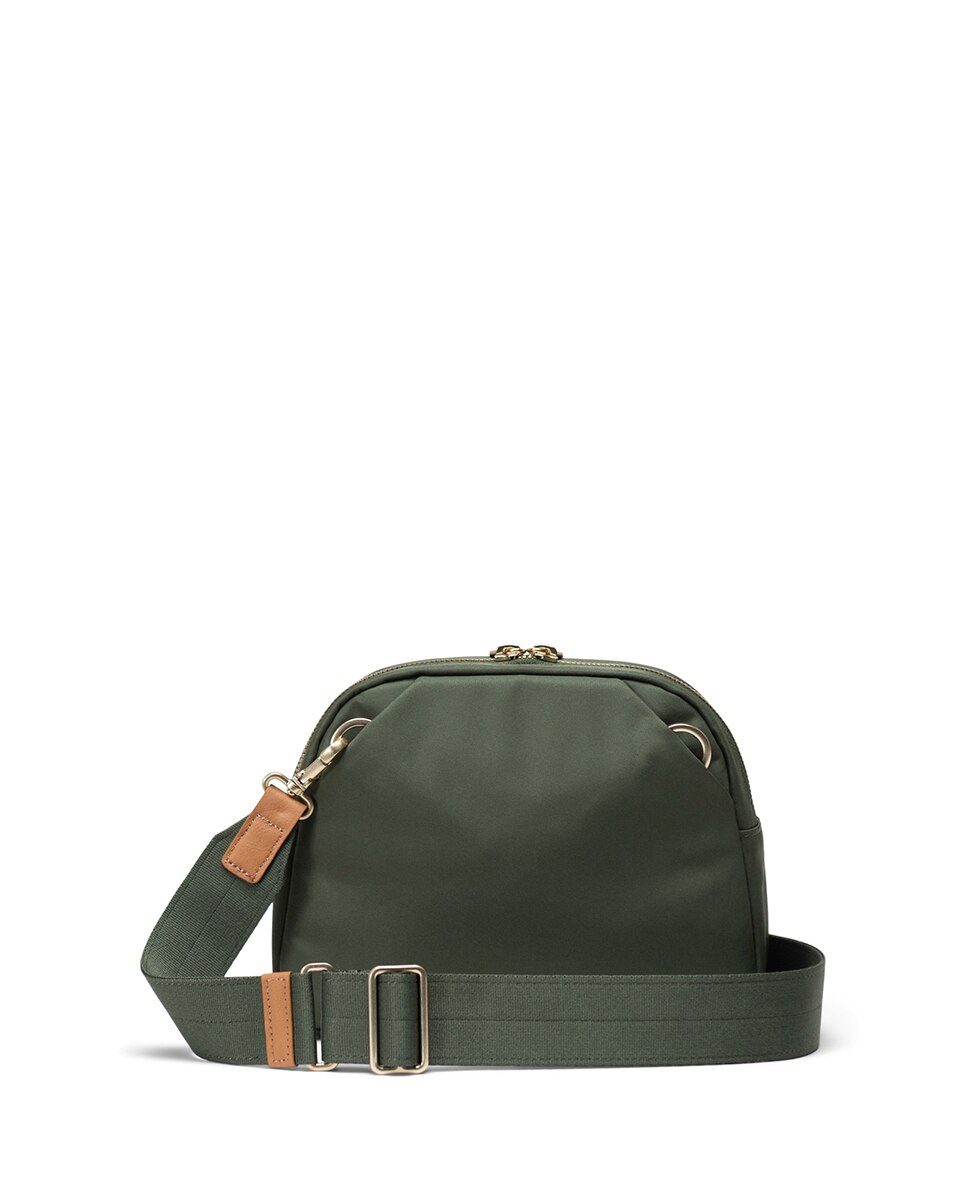 Bandolera mujer herschel ecológico en tejido 2 l - Verde militar Verde militar-2