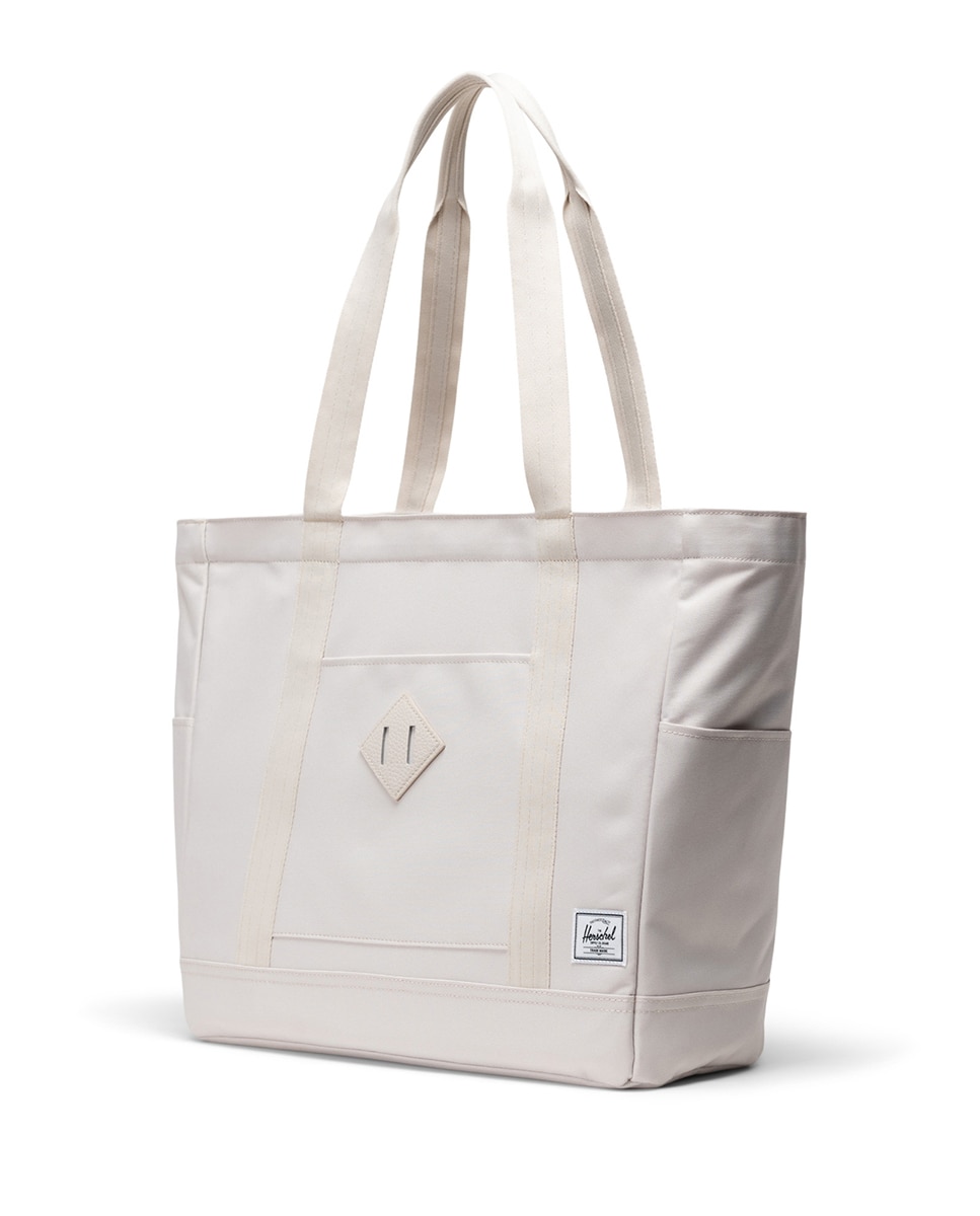 Bolso de hombro Heritage Tote de Herschel Supply en negro - Blanco Blanco-2