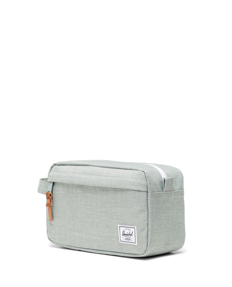 Neceser ecológico unisex herschel en tejido de 5 l con bolsillo delantero - Verde claro Verde claro-2