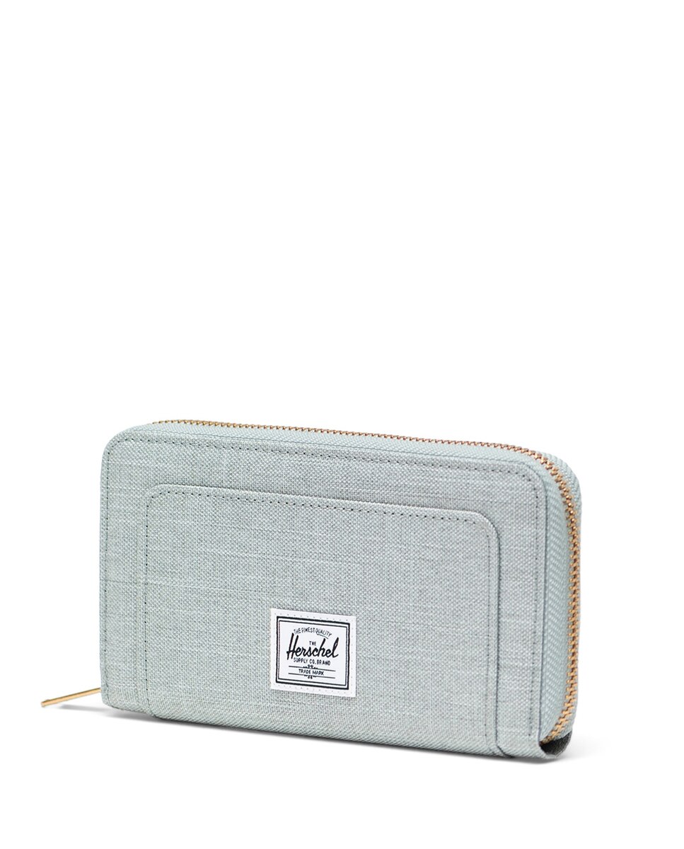 Monedero mujer herschel ecológico en tejido con cremallera - Verde claro Verde claro-2