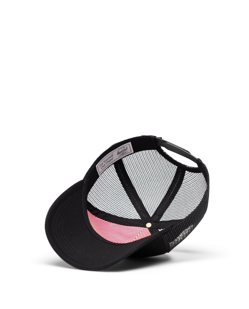 Gorra unisex herschel infantil herschel en tejido de algodón - Negro Negro-2