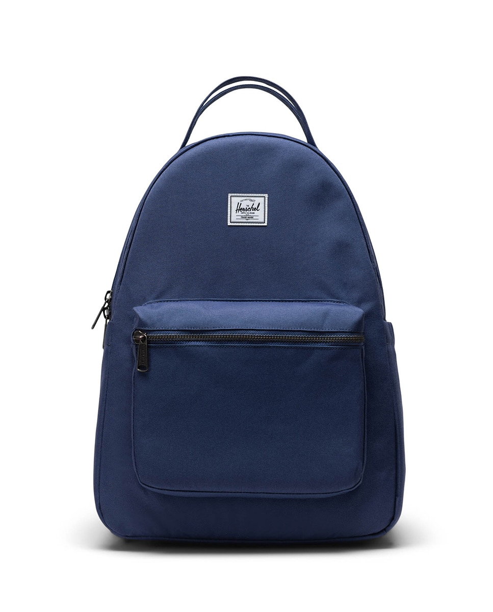 Mochila mujer ecológica azul 18 l con bolsillo delantero con cremallera - Herschel - Azul Azul-1