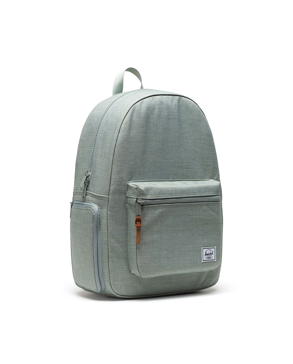 Mochila unisex herschel reciclada en tejido con cambiador de bebe de 22 l - Verde claro Verde claro-2