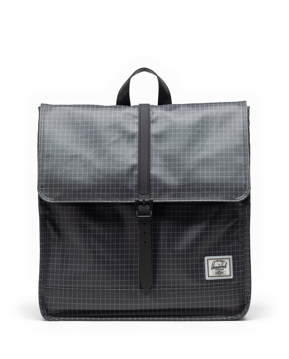 Mochila unisex herschel ecológica 14 l en material impermeable - Negro / Blanco Negro / Blanco-1