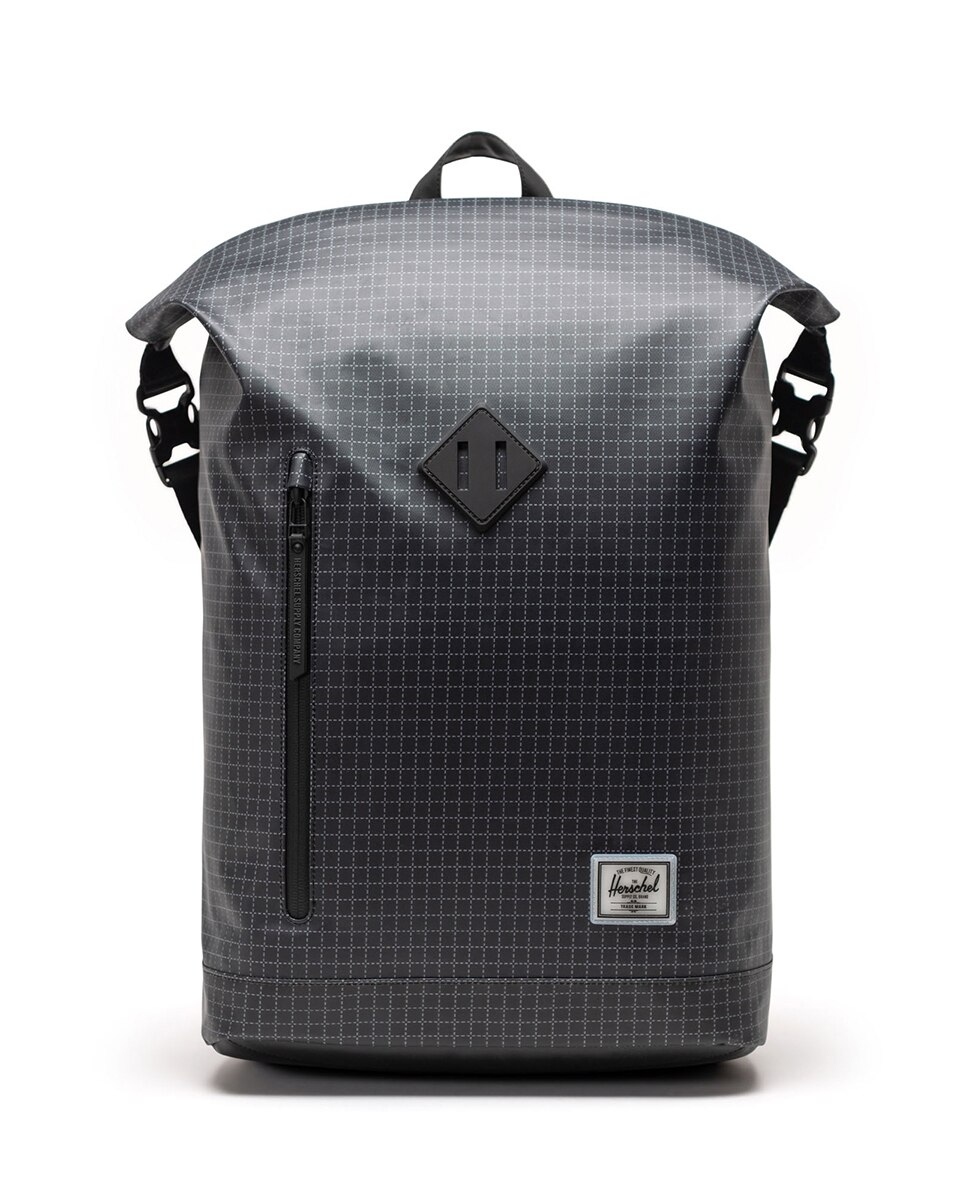 Mochila unisex herschel ecológica de 23 l en material impermeable - Negro / Blanco Negro / Blanco-1