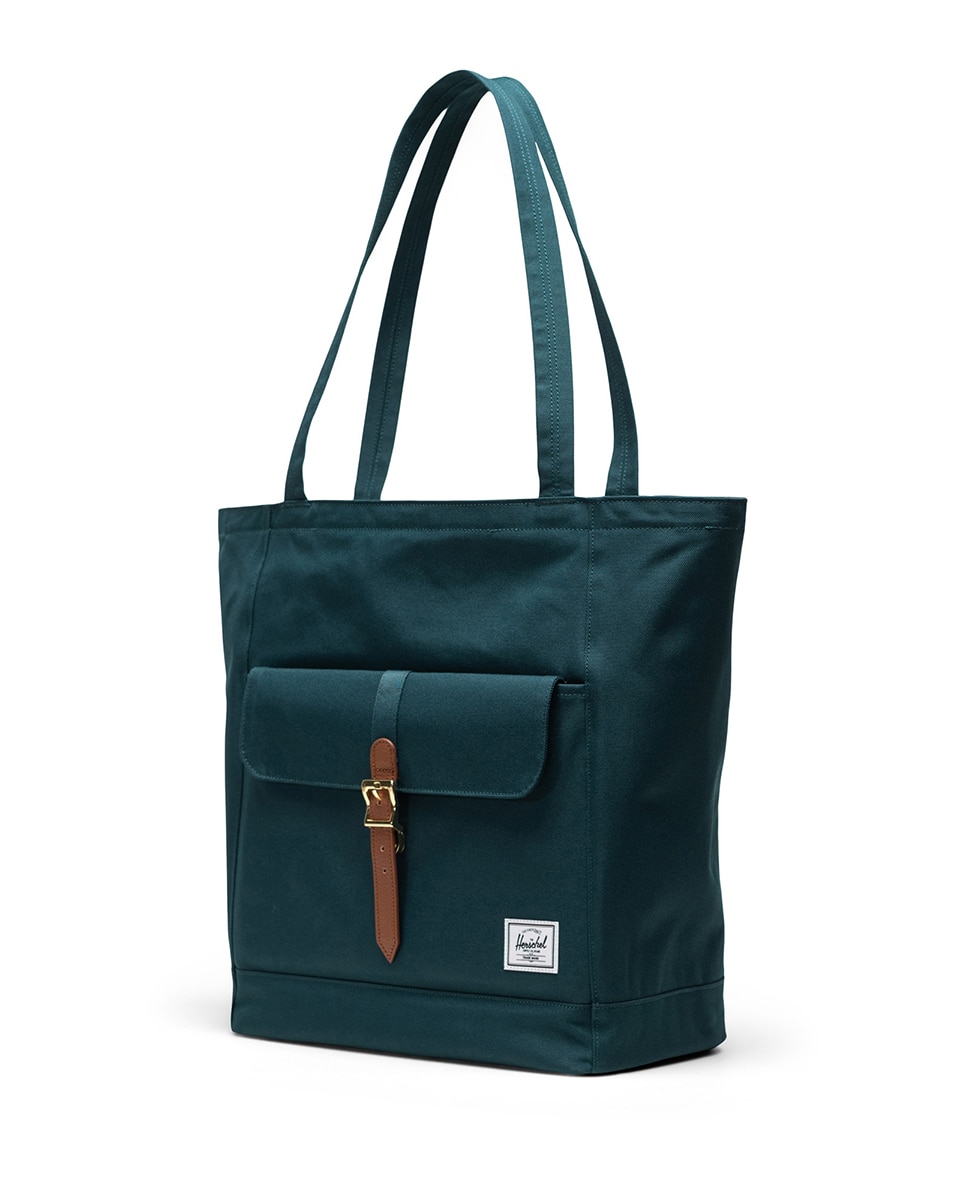Bolso de hombro unisex herschel en tejido reciclado de 20 l - Verde oscuro Verde oscuro-3