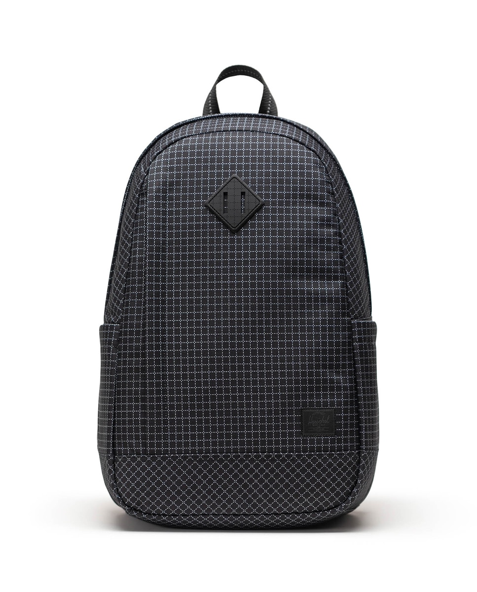 Mochila unisex herschel reciclada en tejido de 26 l - Negro / Blanco Negro / Blanco-1