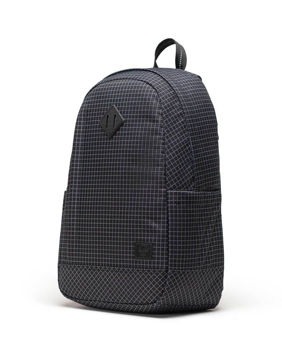 Mochila unisex herschel reciclada en tejido de 26 l - Negro / Blanco Negro / Blanco-3