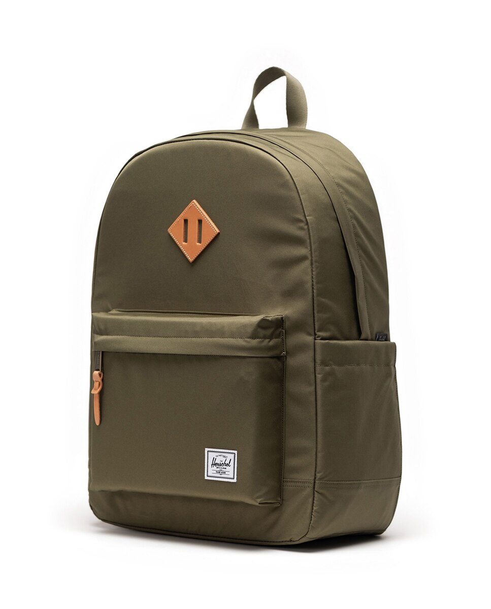 Mochila unisex herschel ecológica en tejido de 24 l - Verde militar Verde militar-2