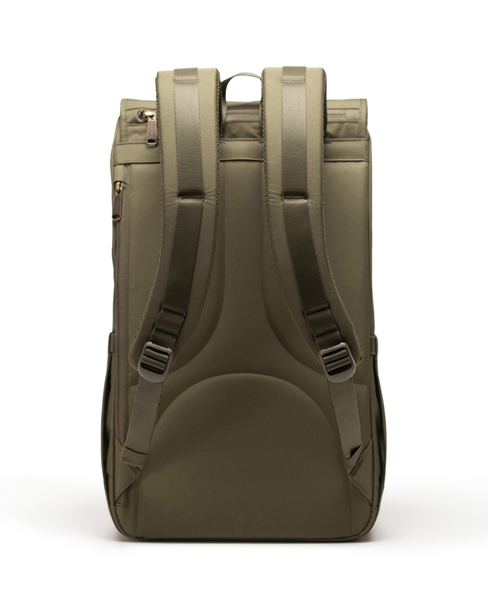 Mochila unisex herschel ecológica en tejido reciclado de 30 l - Verde militar Verde militar-4