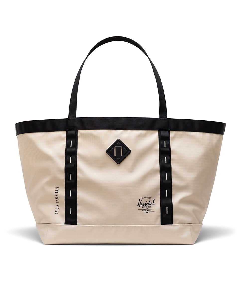 Bolso shopper unisex herschel ecológico de 63 l superrresistente - Blanco / Negro Blanco / Negro-1