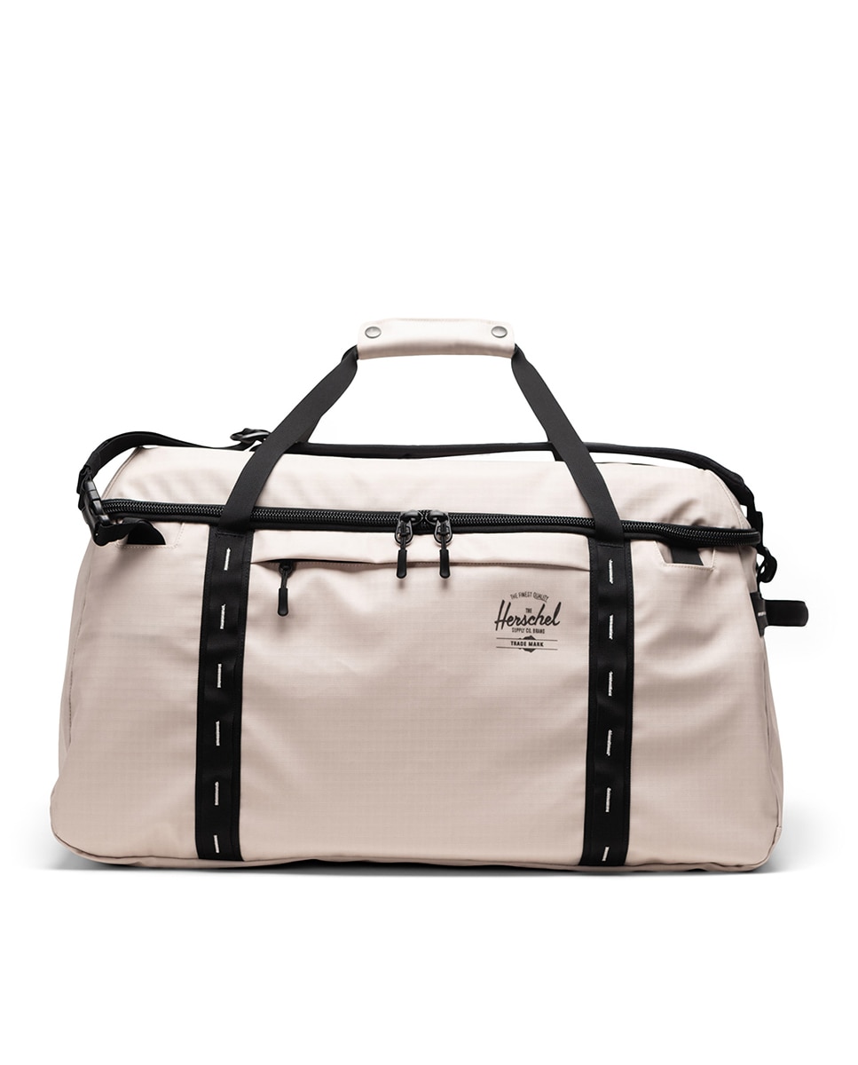 Bolsa de viaje unisex herschel ecológica de 66 l superresistente - Blanco / Negro Blanco / Negro-1
