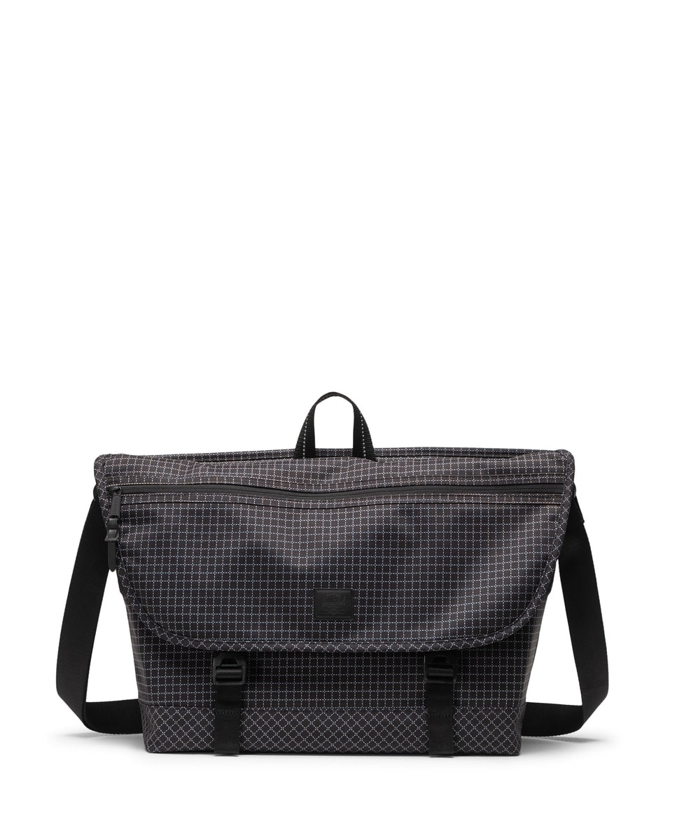 Bandolera cove messenger - Herschel - Negro / Blanco Negro / Blanco-1