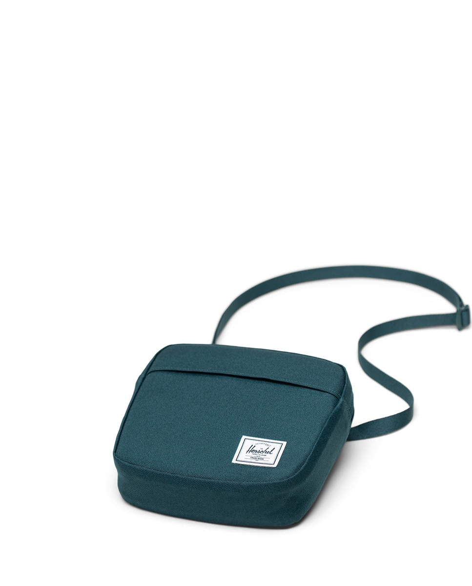 Bandolera unisex herschel ecológica en tejido de 2 l - Verde oscuro Verde oscuro-3