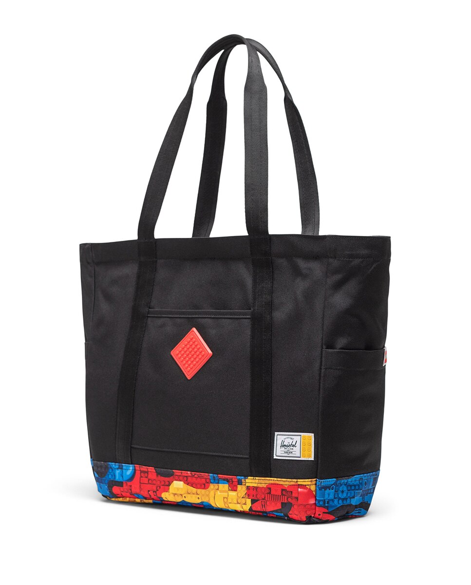 Bolso legoâ® de hombro unisex herschel en tejido de 24.5 l - Negro Negro-3