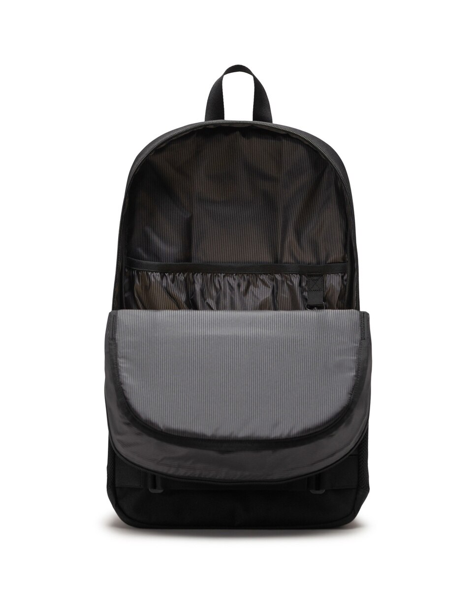 Mochila unisex ecológica herschel de 28 l con tiras para transportar skate - Negro Negro-4