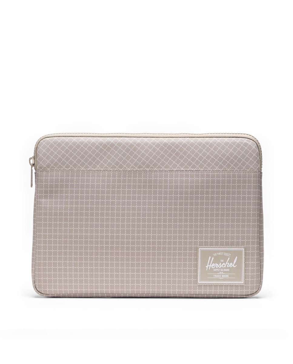 Funda unisex herschel ecológica para portátiles de 14 con cremallera - Beige Beige-1