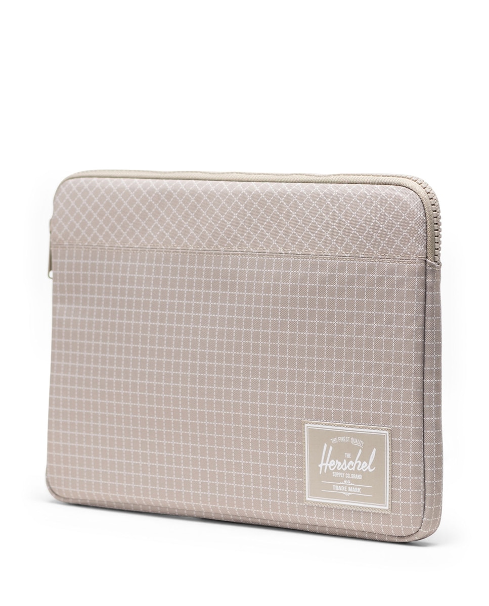 Funda unisex herschel ecológica para portátiles de 14 con cremallera - Beige Beige-3