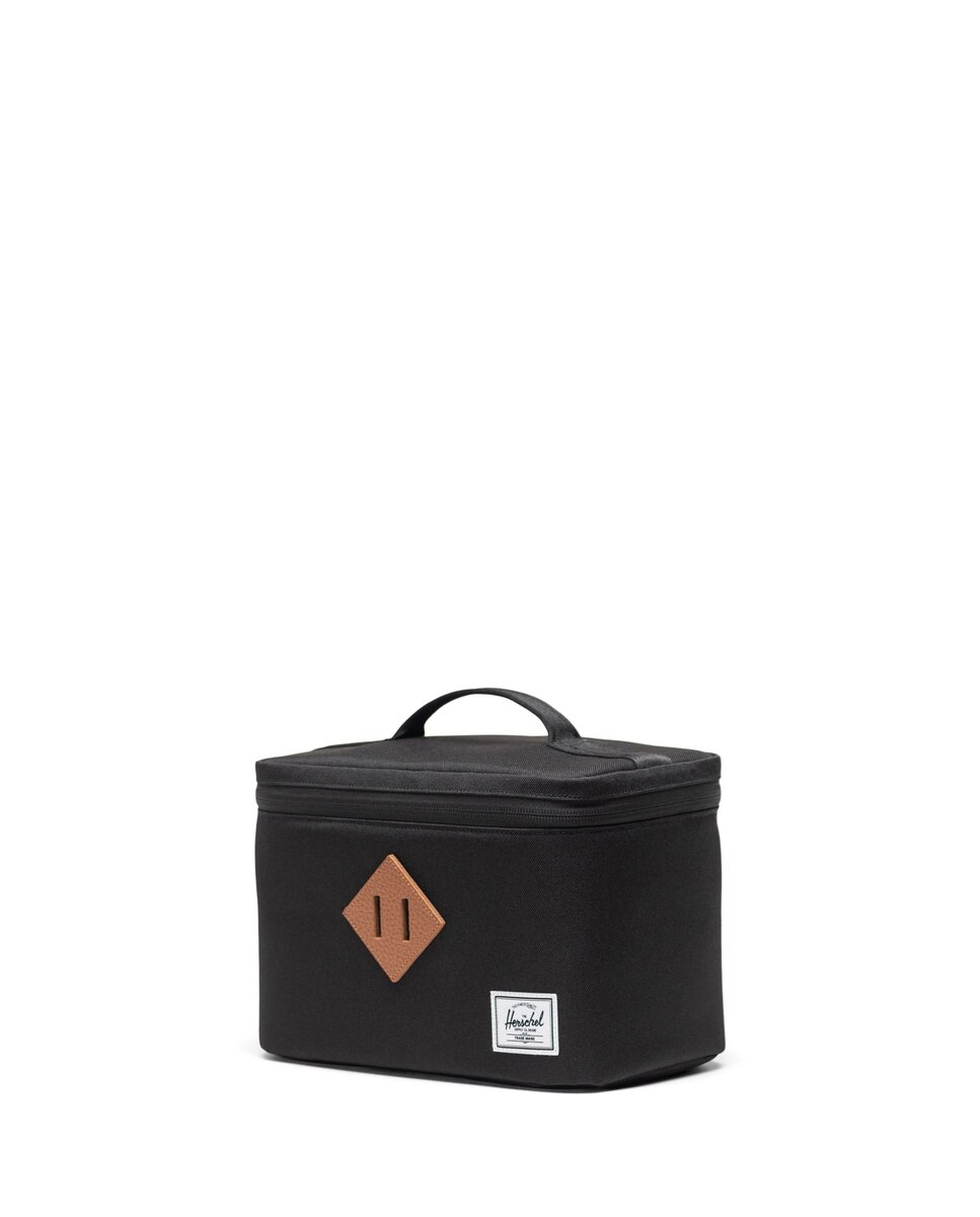 Portameriendas unisex herschel en tejido capacidad 4 l ecológico - Negro Negro-3