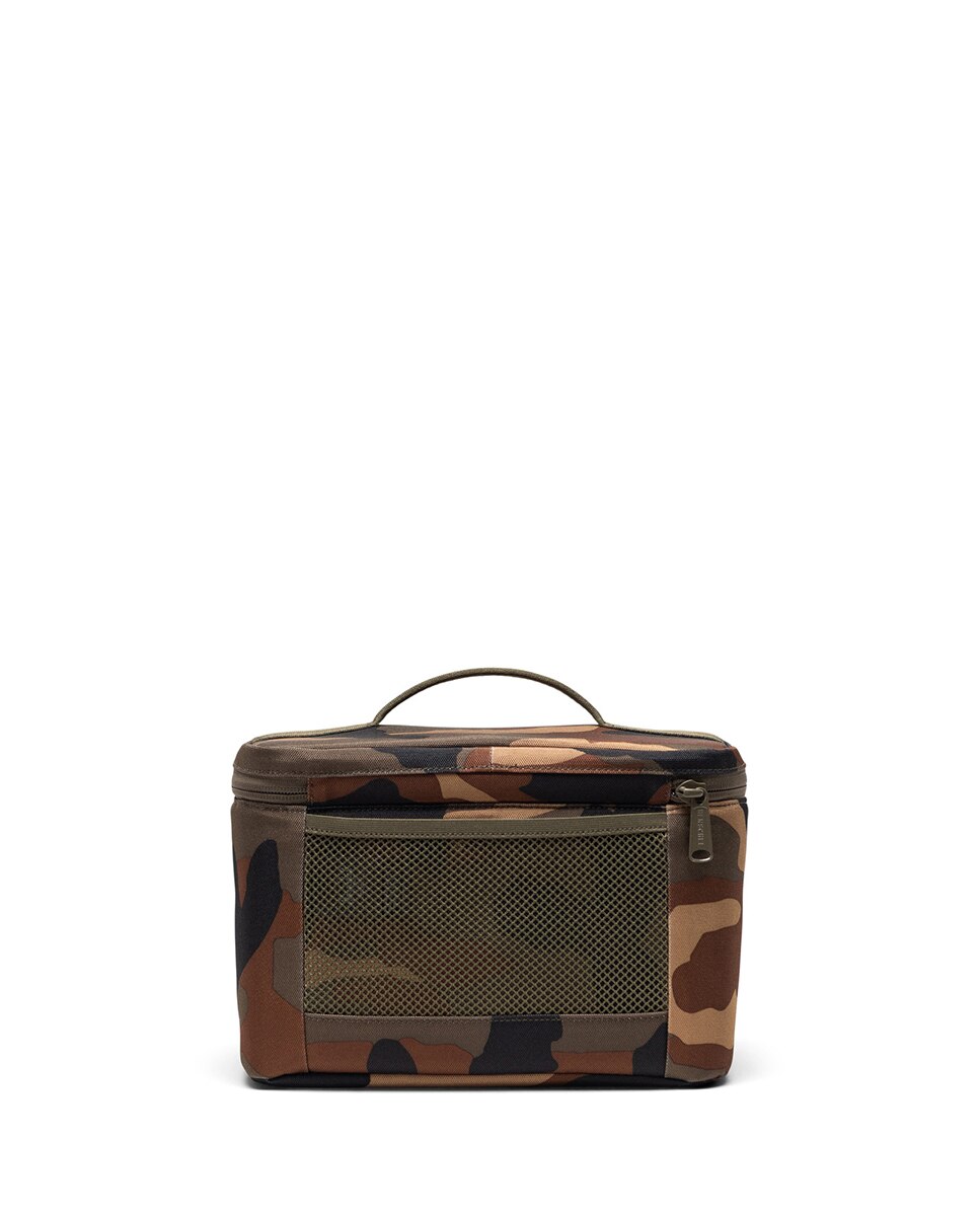 Portameriendas unisex herschel en tejido capacidad 4 l ecológico - Verde militar Verde militar-2