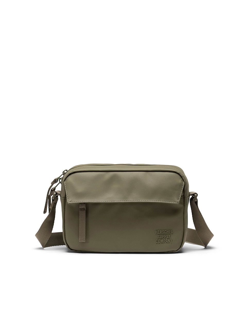 Bandolera unisex herschel ecológica de 3 l en material impermeable - Verde militar Verde militar-1