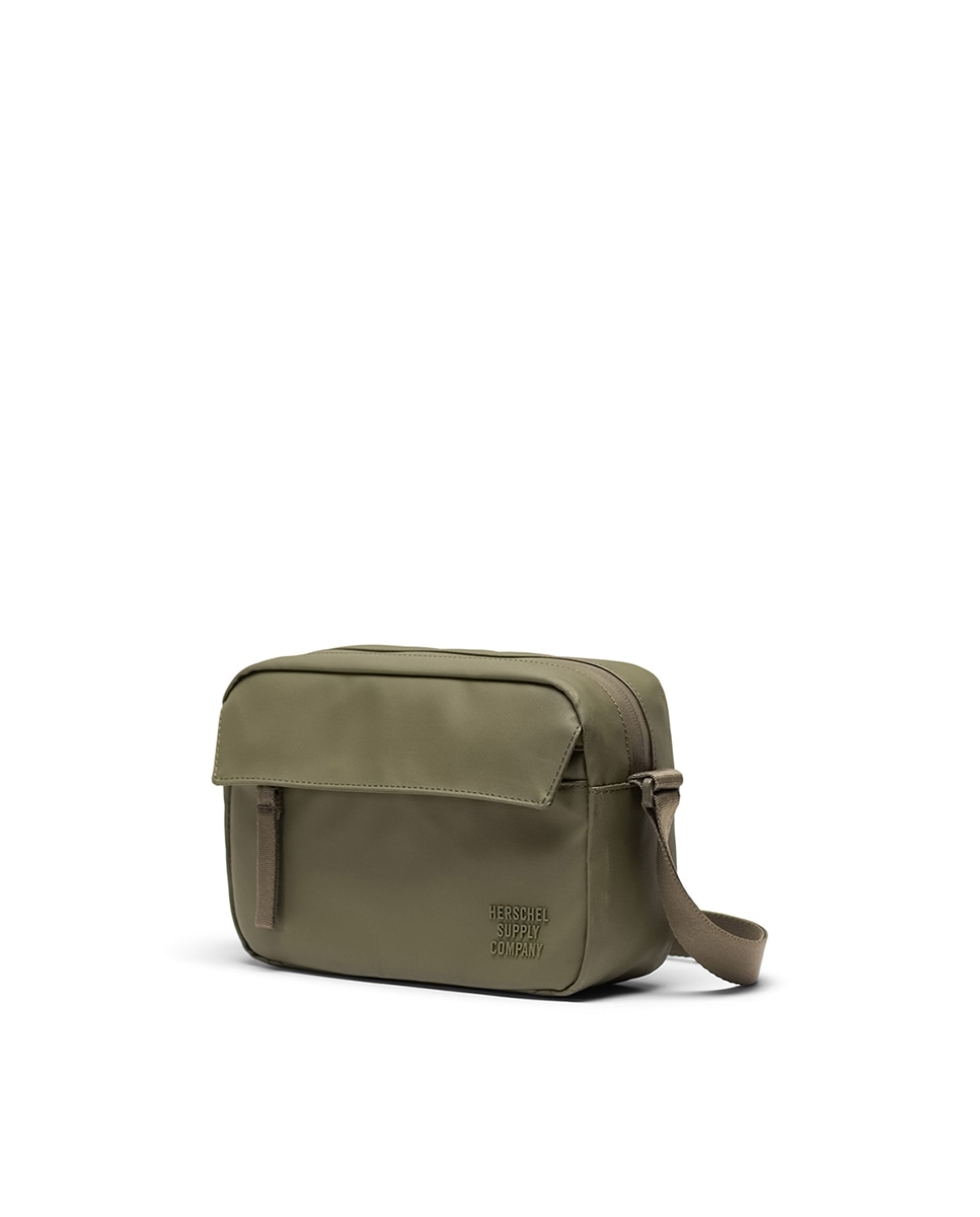 Bandolera unisex herschel ecológica de 3 l en material impermeable - Verde militar Verde militar-3