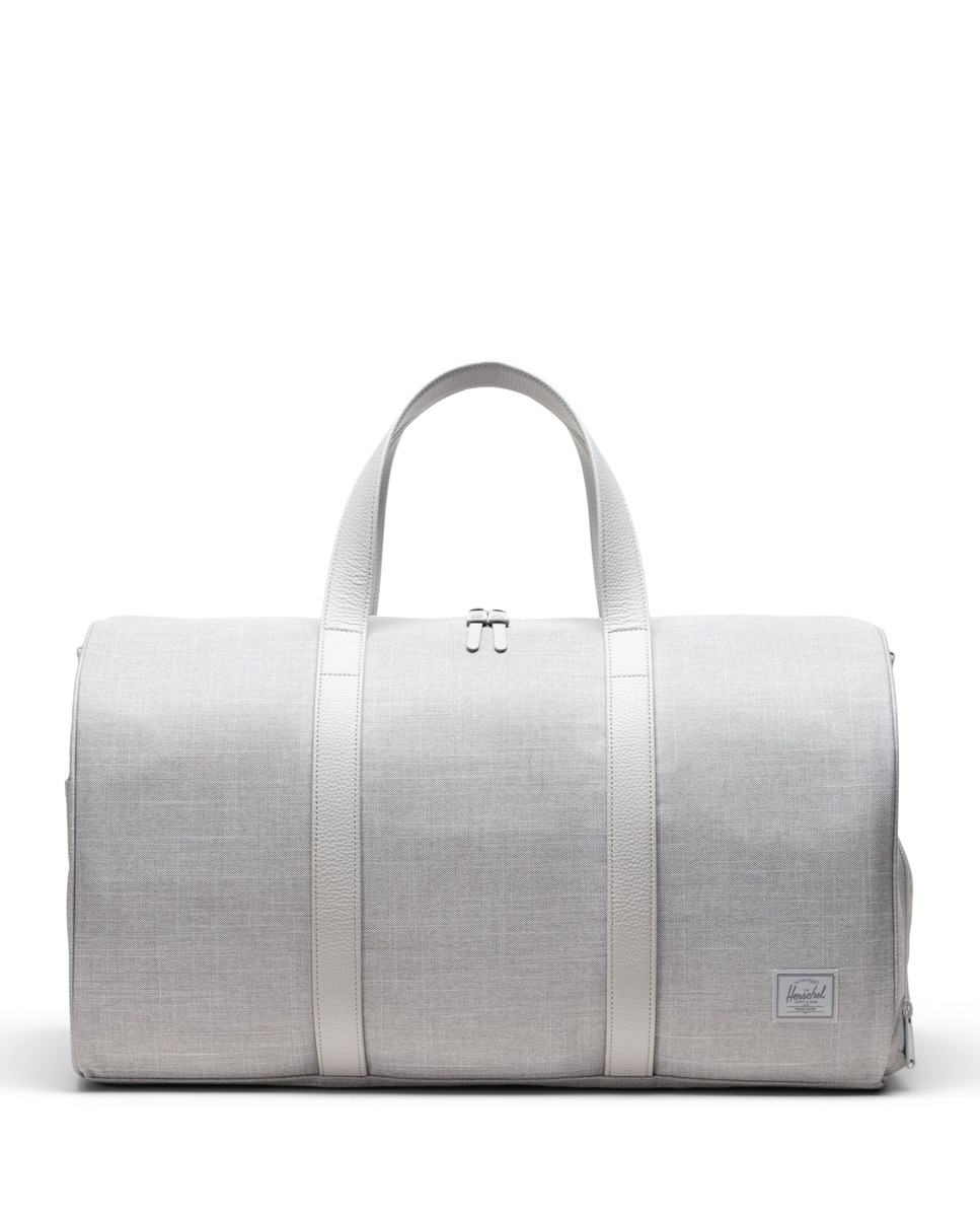 Bolsa de viaje unisex herschel de 46 l en tejido ecológico con cremallera - Gris Gris-1
